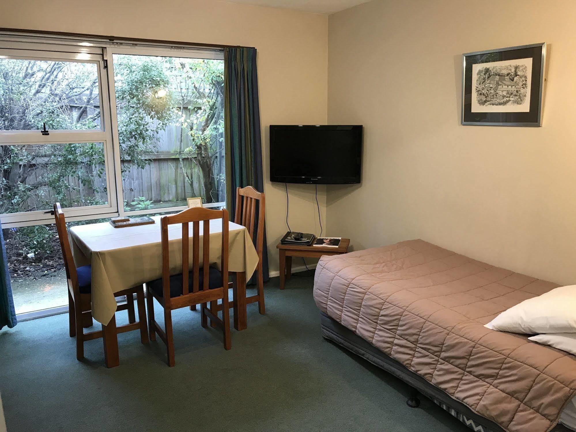 Hagley Park Motel Christchurch Bagian luar foto